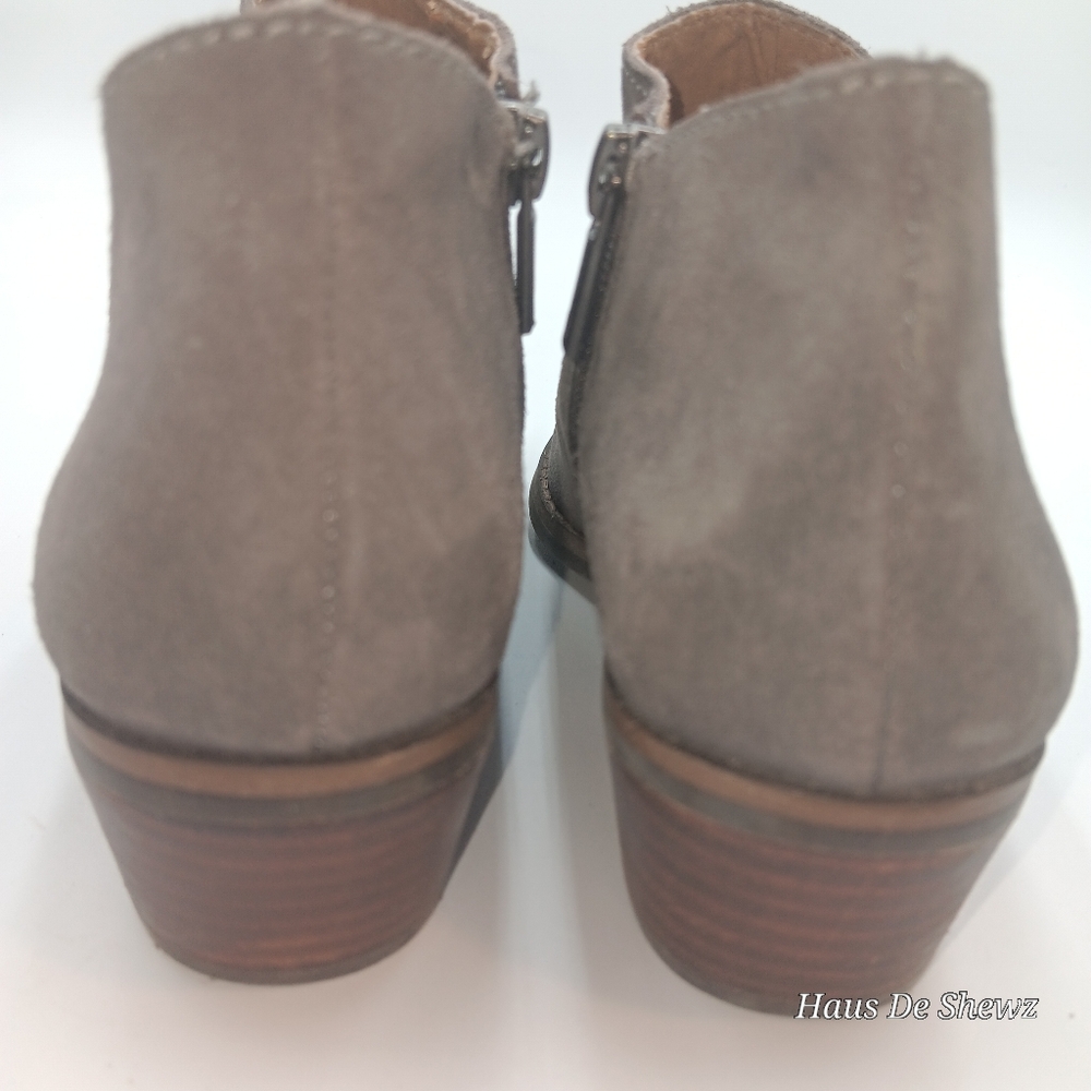 Lucky Brand Womens Frankela grey suede, size 6 - Picture 8 of 15
